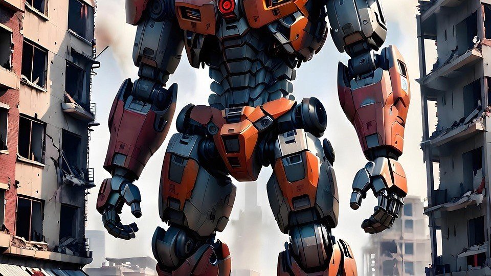 Conceptual illustration representing transformers, large language models and modern artificial intelligence